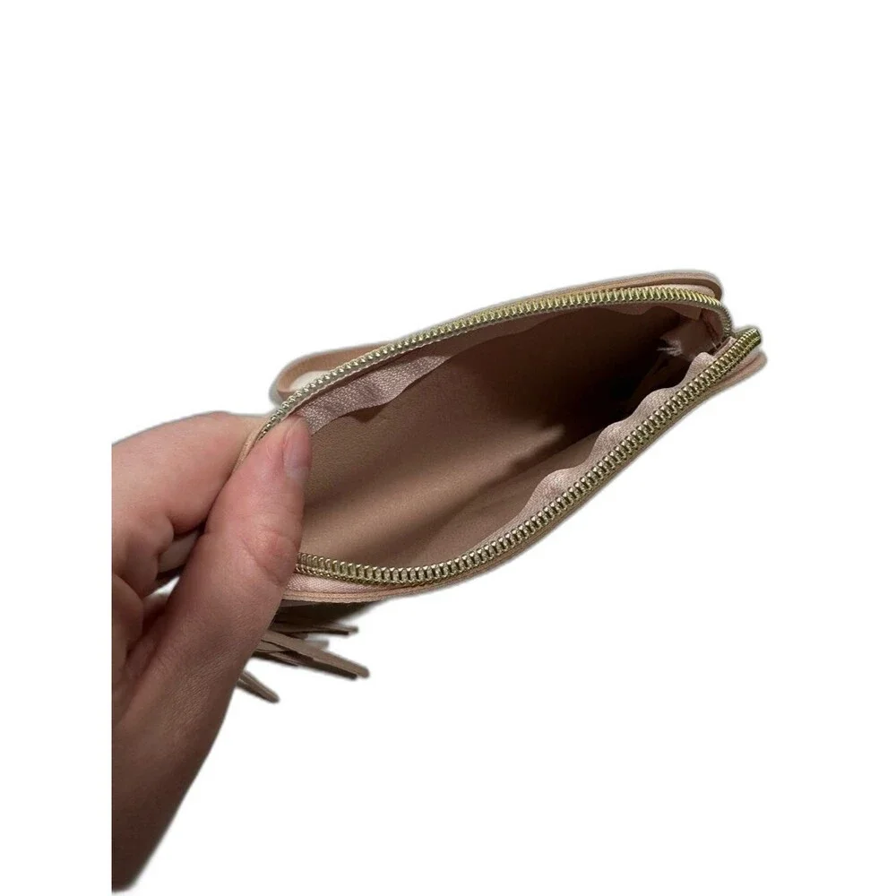 Chosen Samantha Blush Pink Leather Wristlet Wallet NWT One Size Cute Chic Gift